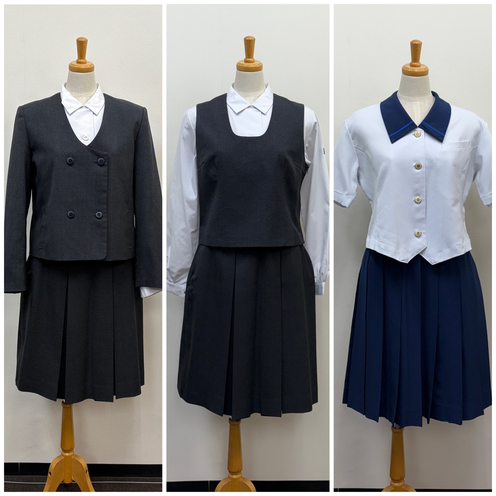 大分県 大分県立中津南高等学校 女子 夏冬制服