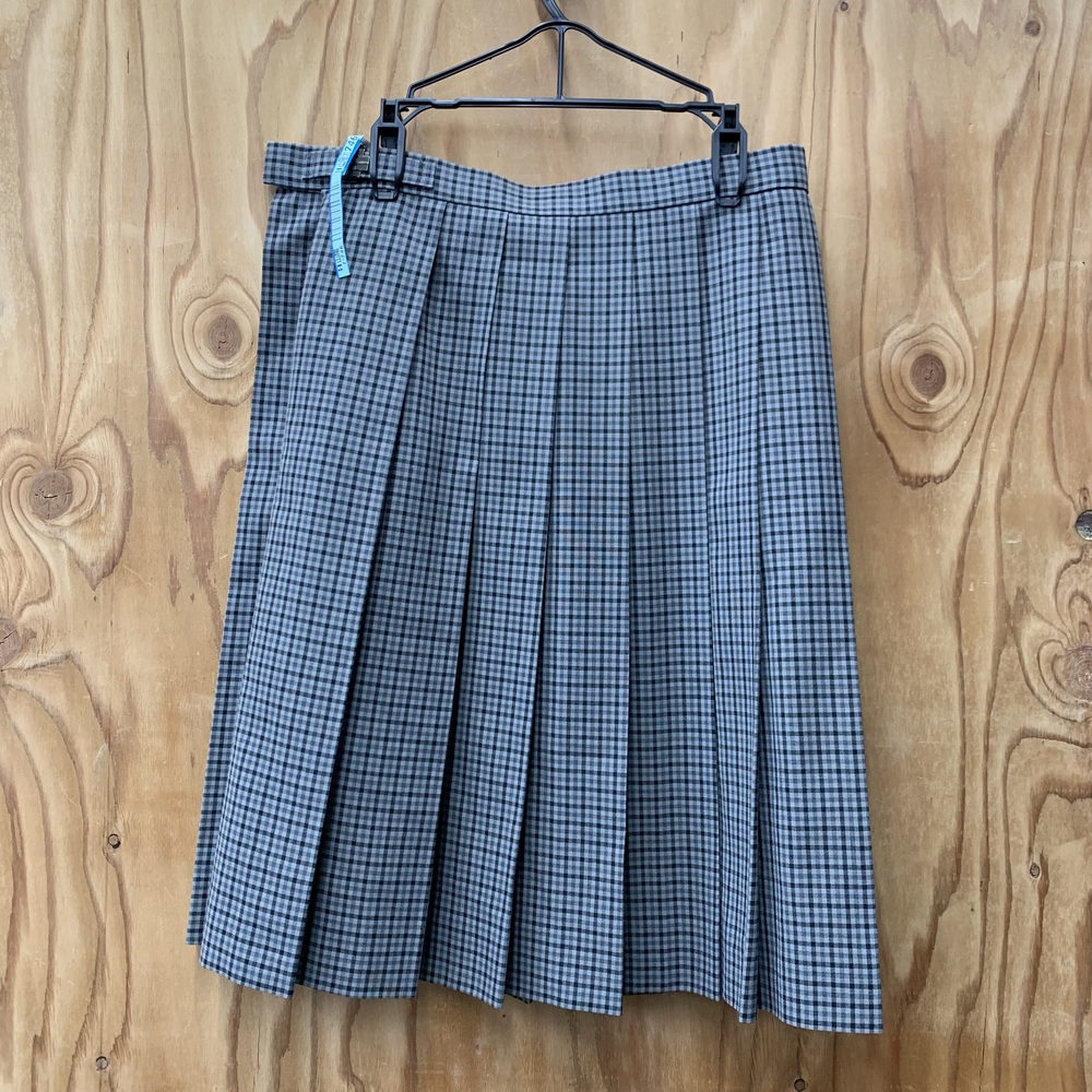 岡山県 岡山工業高等学校 女子生徒 制服 スカート